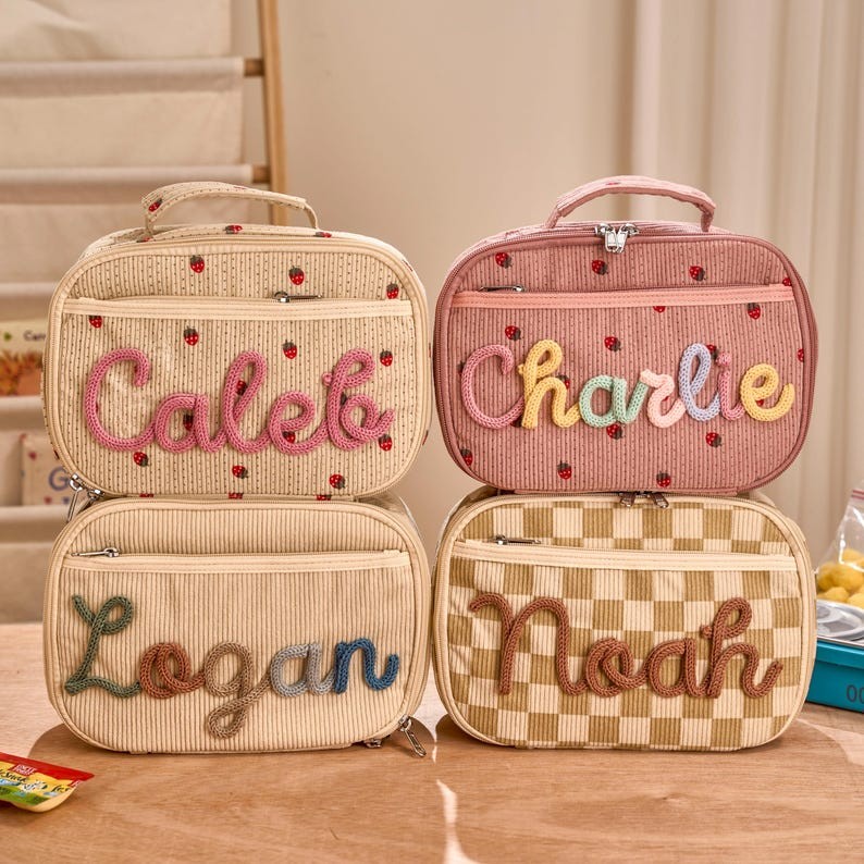 Personalised Kids Lunchbag Back to School Gift