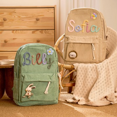 Personalised Kids Backpack With Name Back to School Gift