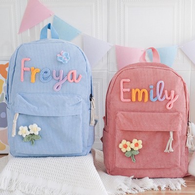 Personalised Kids Backpack With Name Back to School Gift