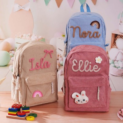 Personalised Kids Backpack With Name Back to School Gift
